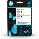 HP 953 originální inkoustová kazeta černá, azurová, purpurová, žlutá 6ZC69AE – Zboží Mobilmania