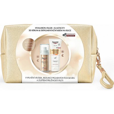 Eucerin Hyaluron-Filler+ Elasticity sérum krém na ruce 75 ml + 3D sérum 30 ml dárková sada