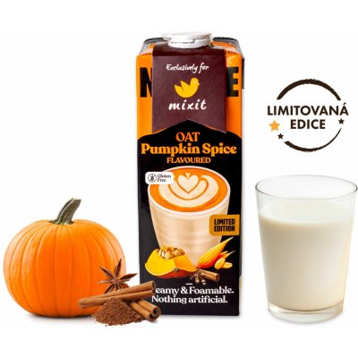 Mixit Pumpkin Spice Oat Ovesný nápoj 1 l – Hledejceny.cz