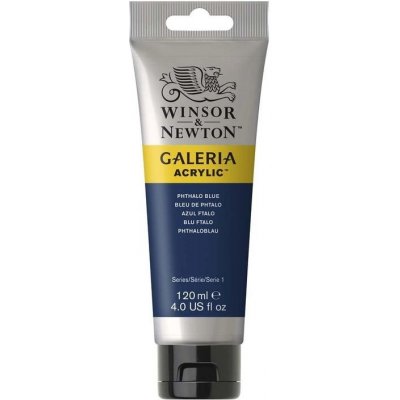 Winsor & Newton Galeria akrylová barva 120 ml phthalo blue – Hledejceny.cz