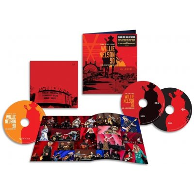 Willie Nelson, Various - Long Story Short - Willie Nelson 90 - Live At the Hollywood Bowl - Blu-ray+ CD – Hledejceny.cz