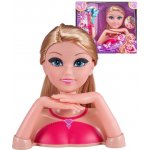 Alltoys Česací hlava Sparkle Girlz s doplňky – Sleviste.cz