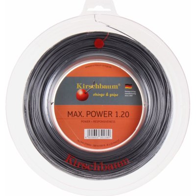 Kirschbaum Max Power 200m 1,20 mm – Zboží Mobilmania