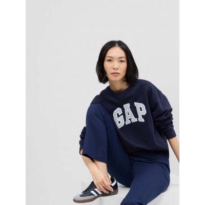 GAP Oversize mikina s logem Tmavě modrá – Zboží Dáma