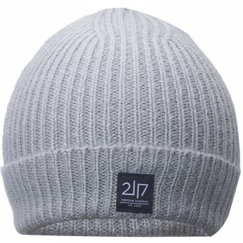 2117 Hemse pletená zimní čepice grey
