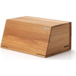 Continenta Dřevěný chlebník 40 x 26 cm dub – Zbozi.Blesk.cz