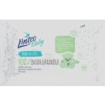 Linteo Baby 100% Biodegradable dětské jemné vlhčené ubrousky 48 ks – Zboží Dáma