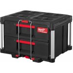 Milwaukee Packout Box na nářadí se 2 zásuvkami 4932472129 – Sleviste.cz