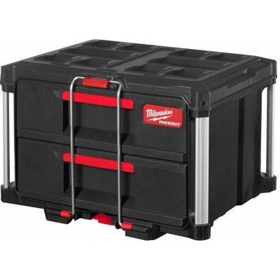 Milwaukee Packout Box na nářadí se 2 zásuvkami 4932472129 – Sleviste.cz