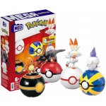 Mega Construx Pokémon Ohnivý tým trenérů – Zboží Dáma