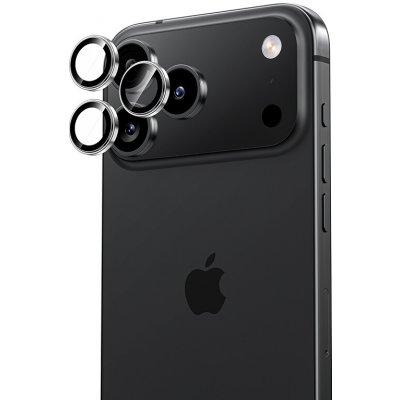 Benks tvrzené sklo Glass Warrior Metal Lens Protector na čočky fotoaparátu pro iPhone 17 Pro-17 Pro Max black 141507 – Zboží Živě