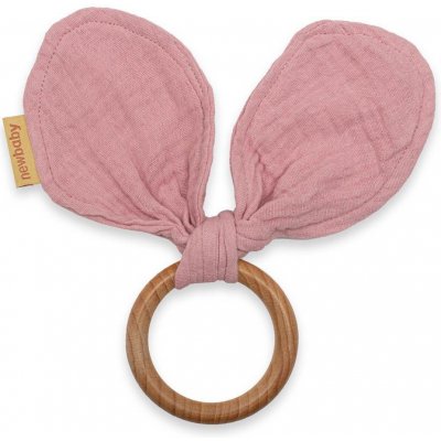 New Baby kousátko pro děti ouška pink – Zboží Dáma