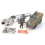 Alltoys Velká vojenská sada stíhačka – Zboží Dáma