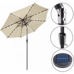 GOLETO GL5000G slunečník s s LED osvětlením 270 cm – Hledejceny.cz