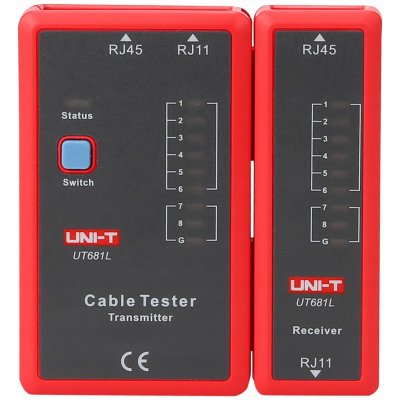 UNI-T Tester kabelu UNI-T UT681L (RJ45, RJ11) – Zboží Dáma