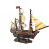 LEANToys 3D puzzle kreativní velké lodi Bounty 125ks
