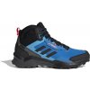 Pánské trekové boty adidas Terrex AX4 Mid Gtx blue rush core black turbo