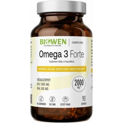 Biowen Omega 3 Forte 90 kapslí – Hledejceny.cz