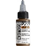 Golden Artist Colors High Flow akrylová barva transparent brown iron oxide 30 ml – Hledejceny.cz
