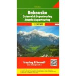 Rakousko Supertouring autoatlas 1:150 000 – Hledejceny.cz