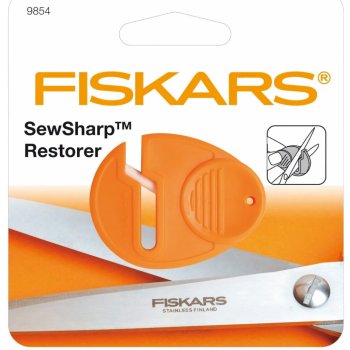 Ostřič nůžek FISKARS SEW SHARP malý 1003871, pro pravoruké nůžky, rozměr 4,8 x 3,7 x 0,4 cm