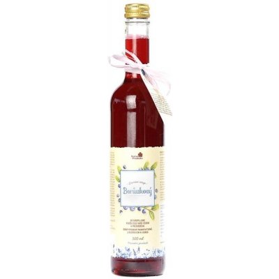 Naturprodukt Domácí sirup Borůvkový 0,5 l – Zboží Mobilmania