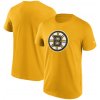 Pánské Tričko Fanatics pánské tričko Boston Bruins Primary Logo Graphic T-Shirt yellow Gold