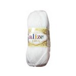 Příze ALIZE DIVA - 55 bílá – Hledejceny.cz