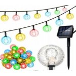 Verk 12298 Solární dekorační řetěz girlanda 40 LED 700 cm Multicolor – Hledejceny.cz