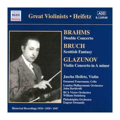 Johannes Brahms - Double Concerto Scottish Fantasy Violin Concerto In A Minor CD – Hledejceny.cz