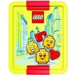 LEGO® Iconic girl box na svačinu žlutá/červená – Zboží Dáma