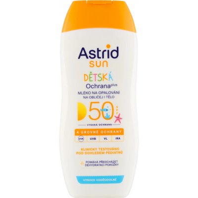Astrid Sun Sensitive Kid SPF50+ mléko na opalování spray 150 ml – Hledejceny.cz