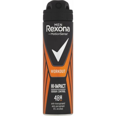 Rexona Men Workout HI-impact deospray 150 ml – Zbozi.Blesk.cz