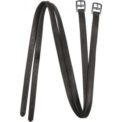 WALDHAUSEN Řemeny třmenové Premium Waldhausen různé délky černé Délka 160 cm – Zboží Dáma