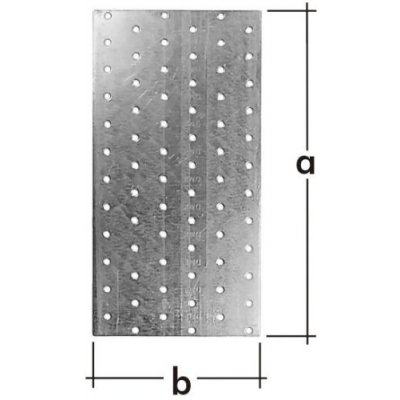 PP21 - destička perforovaná 300x120x2,0 mm – Sleviste.cz