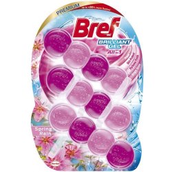 Bref Brilliant Gel Spring Rain WC blok 3 x 42 g