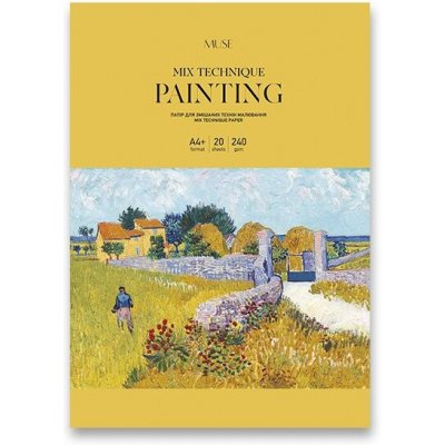 Shkolyaryk Muse Mix Technique - kreslicí karton - A4+, 20 listů – Zboží Dáma