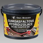 Den Braven Gumoasfaltová hydroizolace DenBit DISPER DN Typ: kbelík, Barva: černá, v balení: 5 kg – HobbyKompas.cz