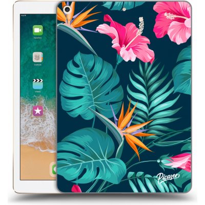 Picasee silikonový Apple iPad 9.7" 2017 5. gen Pink Monstera čiré – Zboží Mobilmania