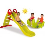 Smoby 310192-1 set Toboggan Funny a zelená oboustranná houpačka Tuleň s vodotryskem – Zboží Dáma