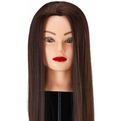 ACTIVESHOP Kadeřnická cvičná hlava Gabbiano WZ2, syntetické vlasy 4H délka 24" – Zboží Mobilmania