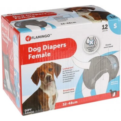 Flamingo plenkové kalhotky pro psy S 12 ks – Zbozi.Blesk.cz