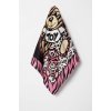 Kravata Moschino hedvábný kapesníček M3039.3627 růžová