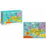 DoDo Mapa Evropy 100 dílků – Zboží Dáma