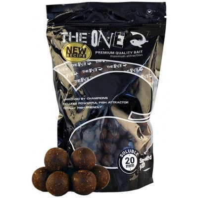 The One Boilies Rozpustné Black Soluble Chobotnice Švestka 1kg 20mm – Hledejceny.cz