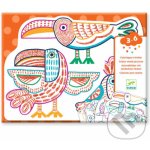 Djeco Kouzelné vybarvování Tukan a přátelé – Zboží Dáma