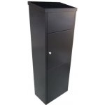 DOLS Parcel Box 01 RAL9005 - poštovní schránka na balíky, pro montáž na zem, černá – Hledejceny.cz