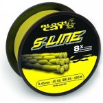 Black Cat Šňůra S-Line Žlutá 180m 0,45mm 50kg – Hledejceny.cz