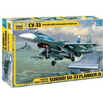 Zvezda Sukhoi SU 33 Flanker D 1:72