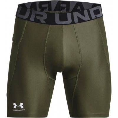 Under Armour HEATGEAR ARMOUR LONG SHORTS bílá – Zbozi.Blesk.cz